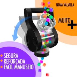 Dispenser Avulso 1 Módulo 35 Litros ou 15 Kilos Armazenamento Ração Grãos Cereais Preto Mec Pet - 4
