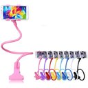 Ver imagem 1 de Suporte Celular Garra Cabeceira Cama Escrivaninha Escritório Rosa