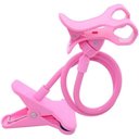 Ver imagem 2 de Suporte Celular Garra Cabeceira Cama Escrivaninha Escritório Rosa