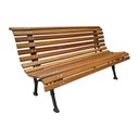 Ver imagem 1 de BANCO DE JARDIM RENDADÃO ESTILO PRAÇA 150cm