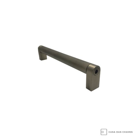 Puxador Allen Liso Zen Níquel Velho 224mm