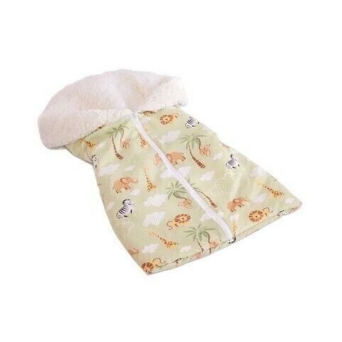 Saco de Bebê com Sherpa M - Safari Verde