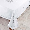 Ver imagem 3 de Toalha de Mesa Retangular 180x225cm 7013 - Rafimex Branca