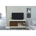Ver imagem 3 de Rack para TV 50 Polegadas Artur Off White Savana Madetec