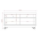 Ver imagem 2 de Rack para TV 50 Polegadas Artur Off White Savana Madetec