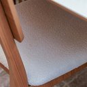 Ver imagem 5 de Conjunto Mesa de Jantar Redonda com 4 Cadeiras Tampo em MDF Off White 105cm Dalla Costa Móveis