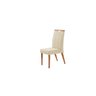 Mesa de jantar + 6 cadeiras Paris tampo Atenas 180 cm Bege - 2