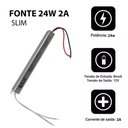Ver imagem 2 de Fonte Slim Drive 24w 12v 2a Bivolt Perfil Fita Led Lustre Luminaria
