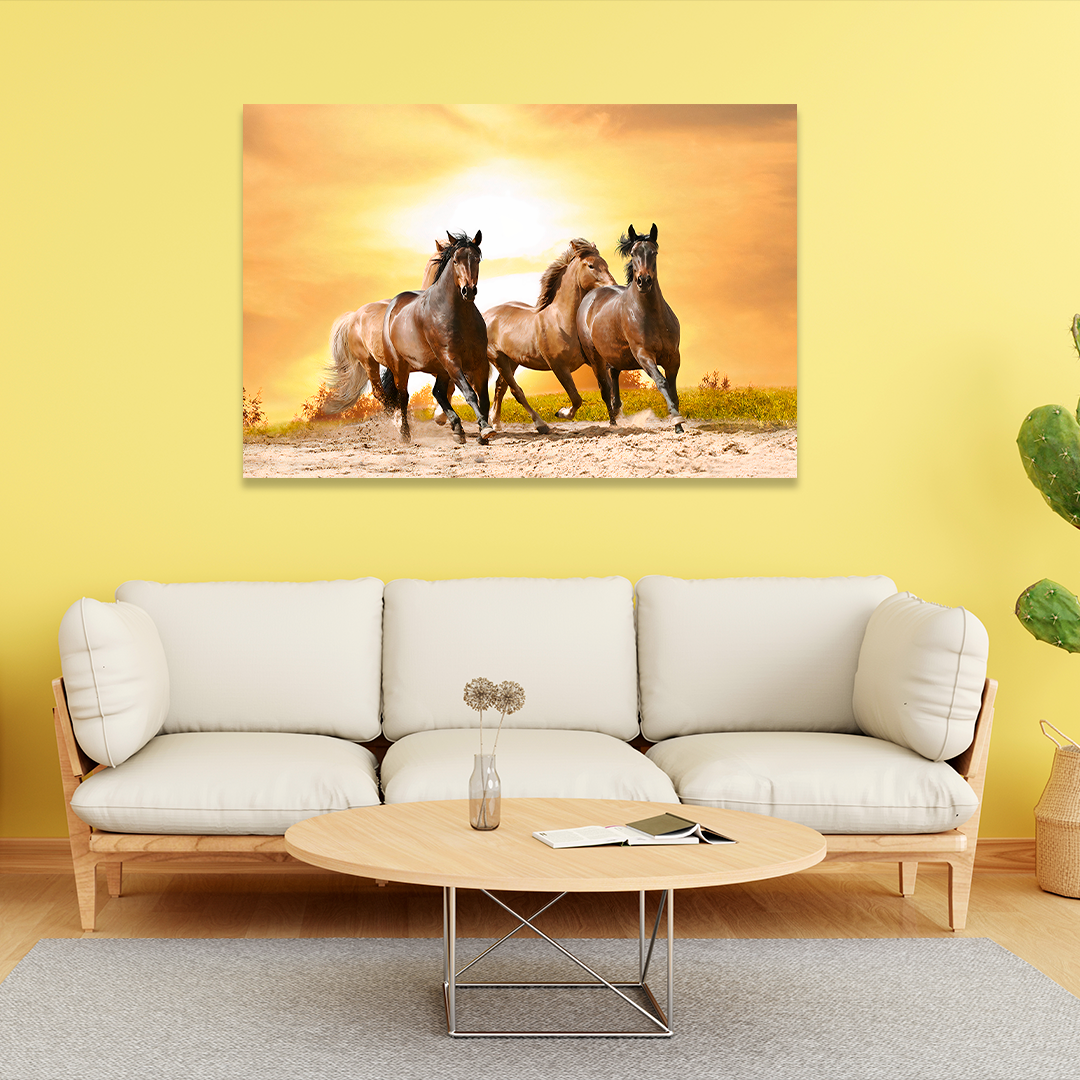 QUADRO DECORATIVO CAVALOS SUMMER - 3