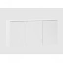 Ver imagem 1 de Armário Aéreo 120 Cm 3 Portas Dora Luciane Móveis Branco Supremo Bp