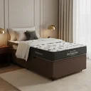 Ver imagem 2 de Cama Box Baú com Colchão de Espuma D33 Ortobom Iso 100 Solteiro 78cm