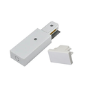 Ver imagem 1 de Kit Alimentador de Trilho Eletrificado + Ponteira Sobrepor Branco Bivolt