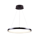 Ver imagem 3 de Lustre Pendente Led Moderno 3 em 1 18w 40cm Luxuoso com Controle Remoto Bivolt:preto Luz Quente / Ne