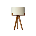 Ver imagem 1 de Abajur de Mesa para Cabeceira Áustria Cedro Cru