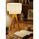 Ver imagem 5 de Abajur de Mesa para Cabeceira Áustria Cedro Cru