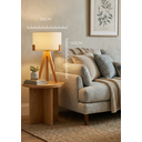 Ver imagem 7 de Abajur de Mesa para Cabeceira Áustria Cedro Cru