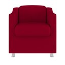 Ver imagem 3 de Kit 02 Cadeiras Poltronas Tilla Recepção Hospital - V8:vermelho