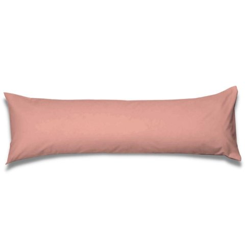 Fronha para Travesseiro de Corpo:rosa Antigo