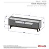 Rack Sala Florença Para Tv Até 70 Polegadas Com Pés Madeira Titanium/naturale Titanium/naturale - 2