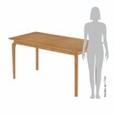 Ver imagem 5 de Escrivaninha Mesa Escritório 1,20 x 0,80 Pés em Madeira Maciça Tampo Amadeirado Alegra Laranja/Cinamomo