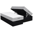Ver imagem 1 de Cama Box Baú Crc Solteiro +Colchão Molas Venno Ortobom 88