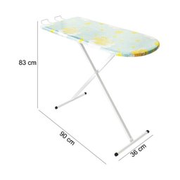 Tábua para Passar Roupas T857 Branco Hks Milani Store - 3