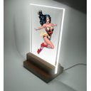 Ver imagem 2 de Abajur e Luminária Dc - Mulher Maravilha