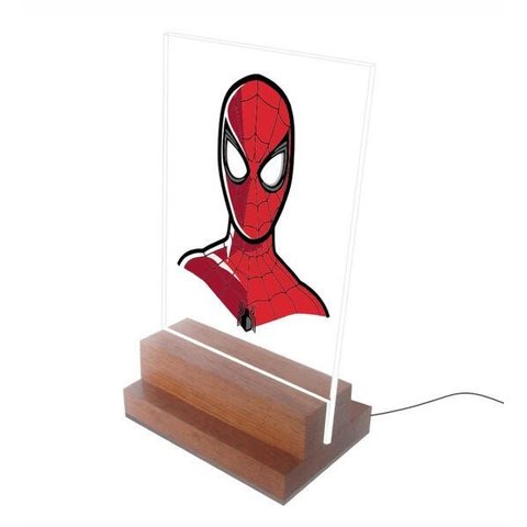 Abajur e Luminária Marvel - Homem Aranha - Spider Man