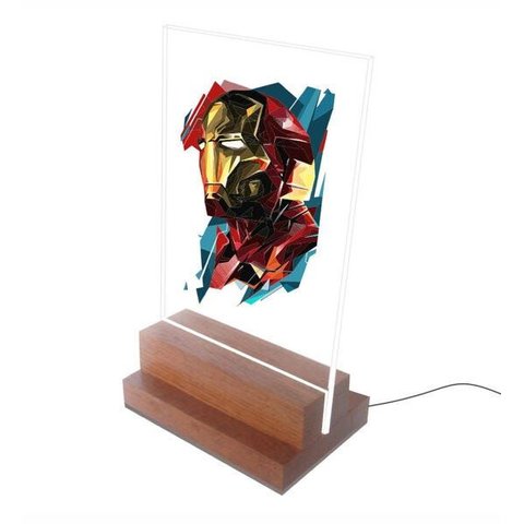 Abajur e Luminária Marvel - Homem de Ferro