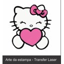 Ver imagem 3 de Abajur e Luminária Infantil - Hello Kitty Coração