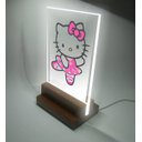 Ver imagem 2 de Abajur e Luminária Infantil - Hello Kitty Bailarina
