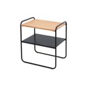 Ver imagem 1 de Mesinha Lime Lateral Sala Sofá Cama Decor:Preto