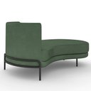 Ver imagem 4 de Sofá Chaise Longue Living Lucca Direito D02 Couríssimo Verde B-89
