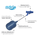 Ver imagem 2 de Torneira de Boia para Caixa D'água Bitola 1/2" - 3/4" Durín