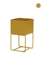 Ver imagem 1 de Cachepot para Plantas - 22x22x40 - Ocre