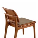 Ver imagem 7 de Conjunto com 2 Cadeiras Ellis em Madeira Maciça para Sala de Jantar Moderna Mobília