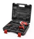 Ver imagem 1 de Parafusadeira e Furadeira À Bateria Mondial Power Tools 21v com Maleta Vermelho/preto Bivolt - Pf-