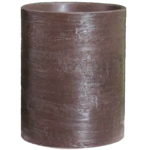 Vaso para plantas Grid Coluna 60x50 - MARROM CAFE 003