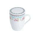 Ver imagem 1 de Caneca Porcelana Super White com Tampa e Filtro 340ml Lyor