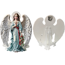 Ver imagem 4 de Anjo da Guarda Resina 22cm Adorno Mesa ou Parede