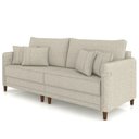 Ver imagem 6 de Sofá 3 Lugares Sala de Estar Living 192cm Asbury K01 Linho Champagne - Lyam Decor