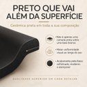 Ver imagem 5 de Cuba Cerâmica Sobrepor Retangular Preta 60x34x11 Goldenx