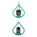 Ver imagem 3 de Suporte de Plantas Pingo D'agua Duplo Pequeno Turmalina