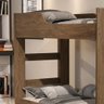 Beliche Moderna Com Escada Dupla E Dois Colchões Castanho Alba Basoto - 3