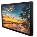 Ver imagem 2 de Quadro Decorativo Caixa Horizonte Tacolado Moldura Caixa 3cm Madeira com Vidro 60 X 90cm