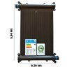 KIT AQUECEDOR PISCINA SOLAR 10 PLACAS 5 MT - 2