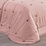 Cobre Leito para Cama Queen 7 Peças Coleção Botão Rose - 2