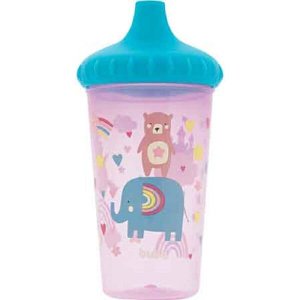 Copo Antivazamento para Bebê Treinamento Baby Buba - Rosa - Menina