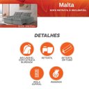 Ver imagem 7 de Sofá Retrátil e Reclinável 2.00m Malta - Movenzo Estofados