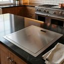 Ver mais imagens de Cuba Cozinha 45x52 Hide Invisível com Misturador Monocomando Completa Inox Escovado Prata Brinovar